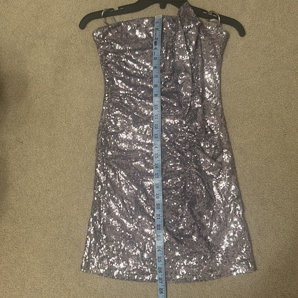Superdown Like New Mini Sequins Step Less Dress S… - image 3